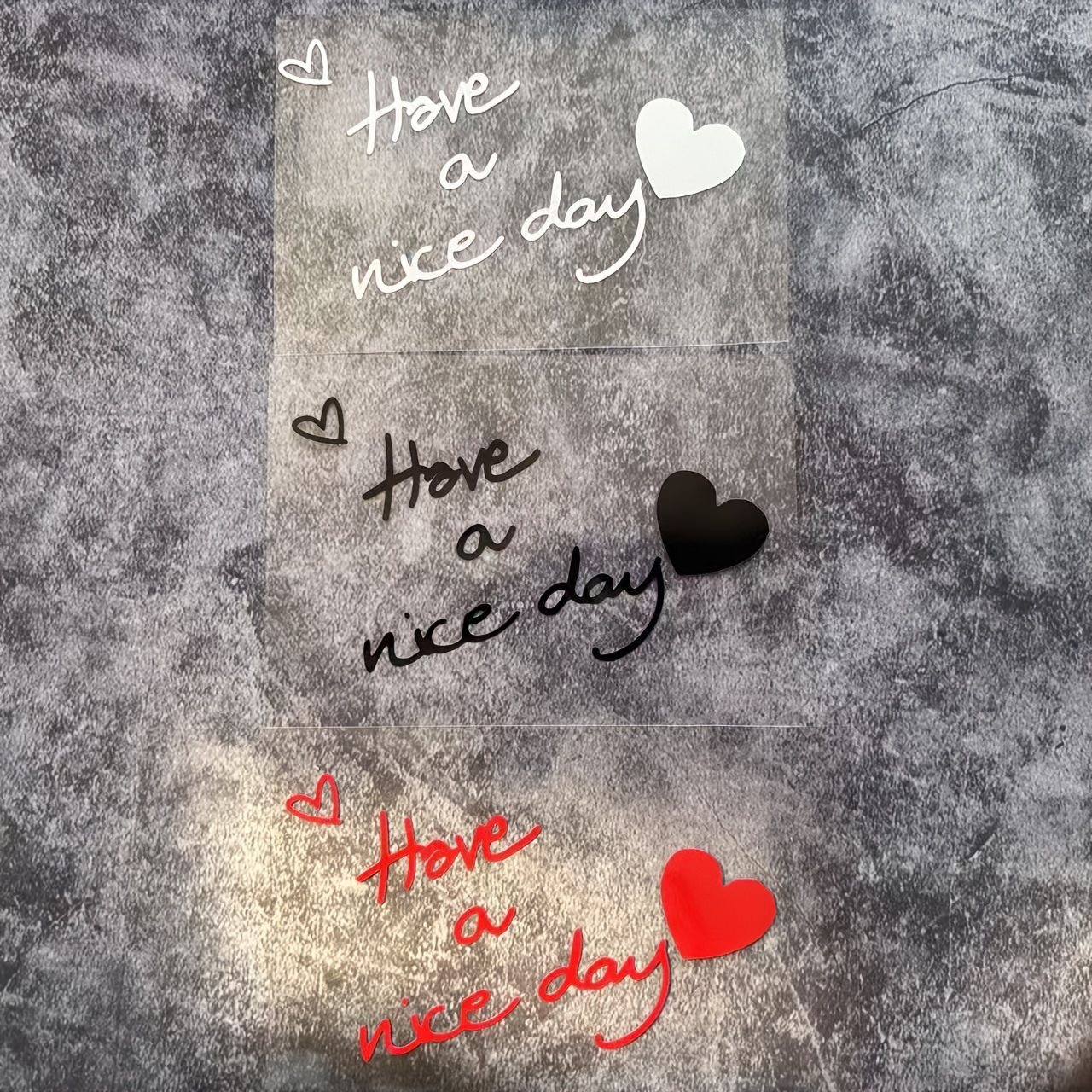 Laptop Accessories To Have - 1PC Have A Nice Day Heart