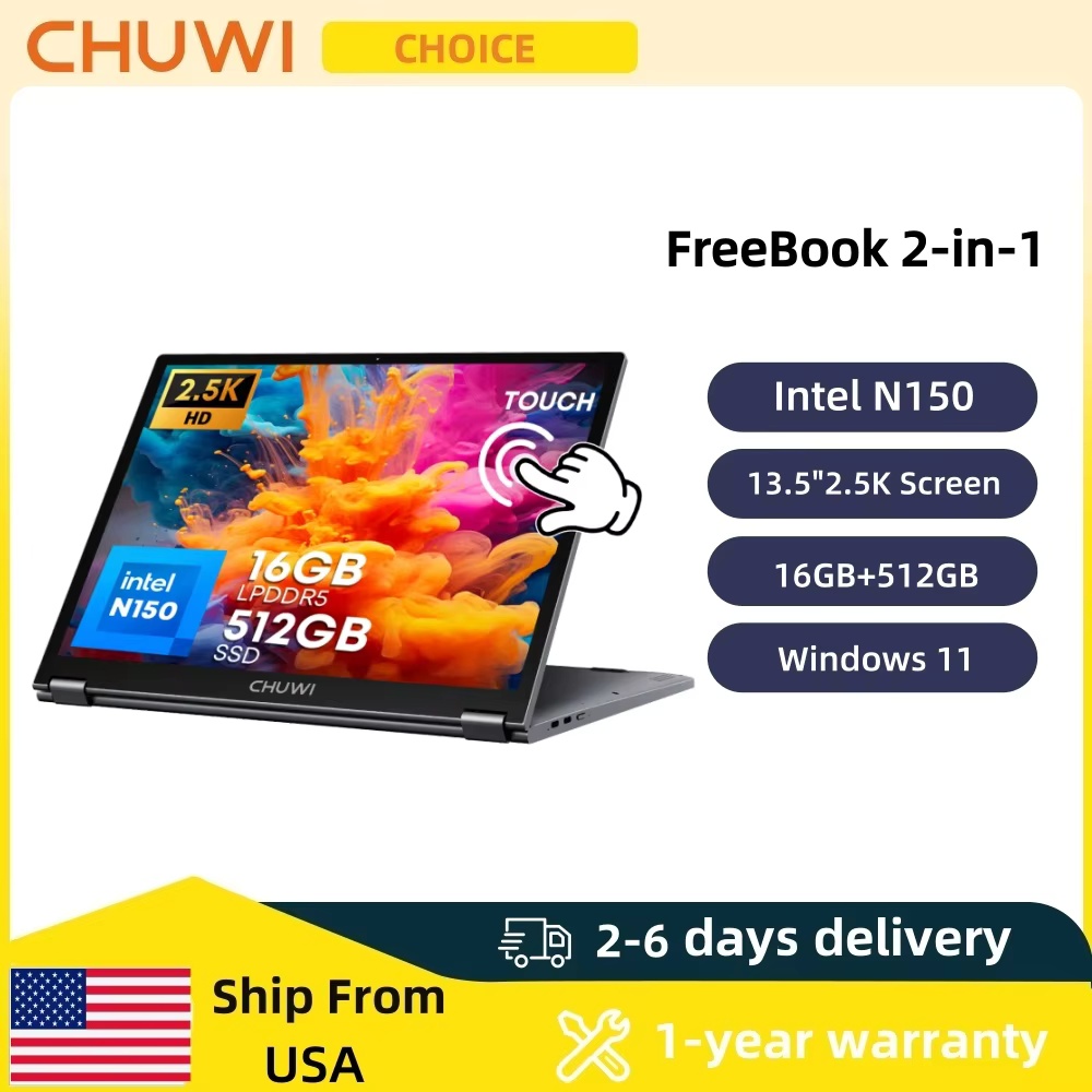 Laptop Accessories Ram - CHUWI FreeBook 2-in-1 Touch Screen Laptop