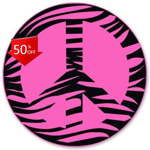 Zebra Peace Pink Retro Laptop  - đánh giá và giá Laptop Unique Accessories