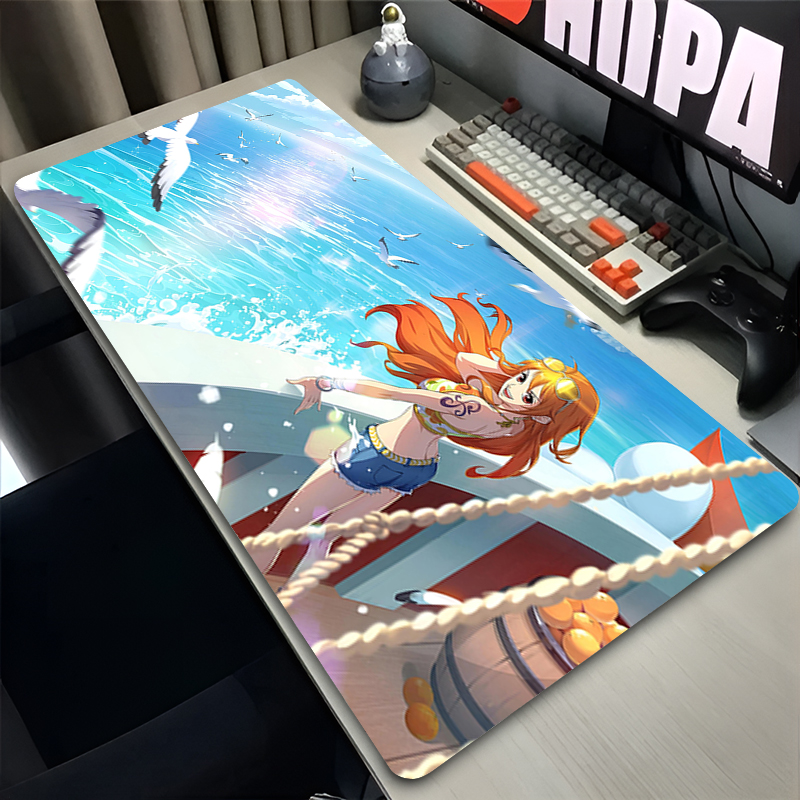 kawaii Mouse Pad one piece Nam - đánh giá và giá Laptop Accessories For Gaming
