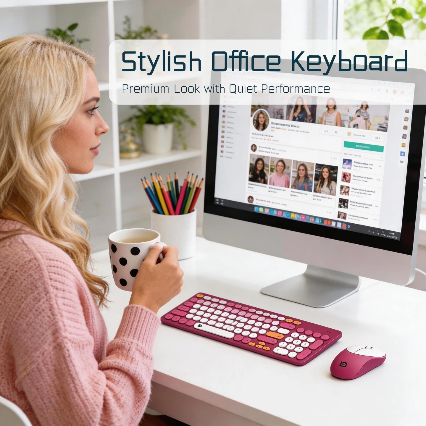 96 Key Wireless Keyboard Mouse - đánh giá và giá Laptop Accessories Officeworks