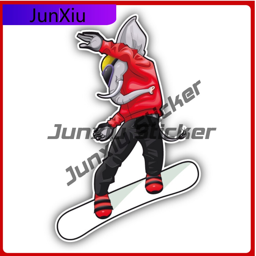 Elephant Snowboarder Car Eye C - đánh giá và giá Laptop Accessories To Have