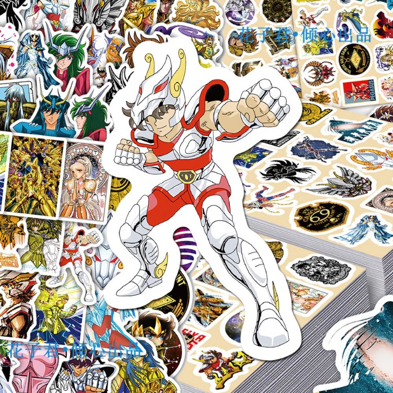 101Pcs Saint Seiya Anime Stick - đánh giá và giá Good Laptop Accessories