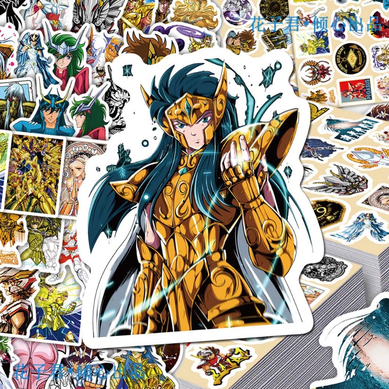 101Pcs Saint Seiya Anime Stick - đánh giá và giá Good Laptop Accessories