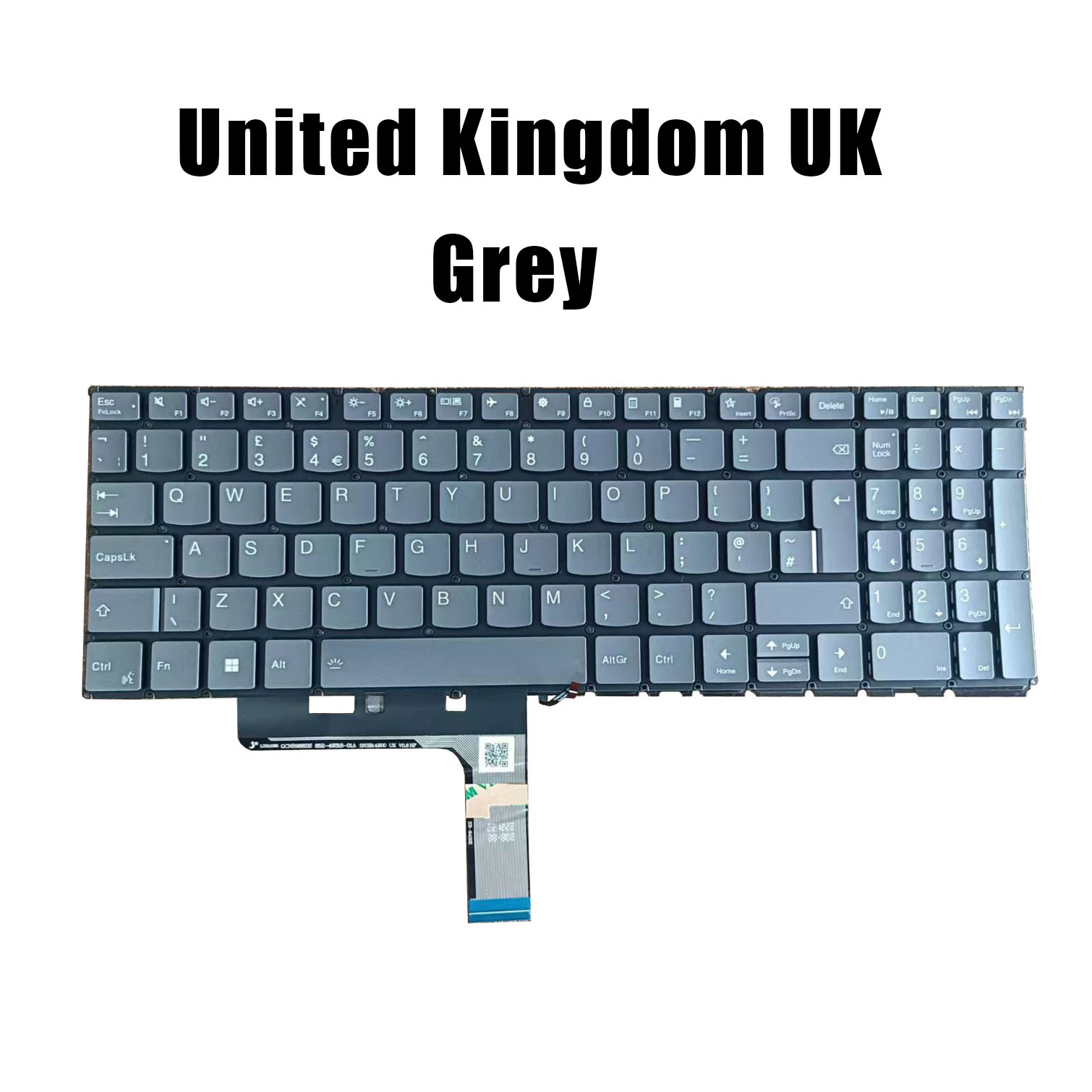 UK/US Grey/Blue Laptop Keyboar - đánh giá và giá Yoga Laptop Accessories