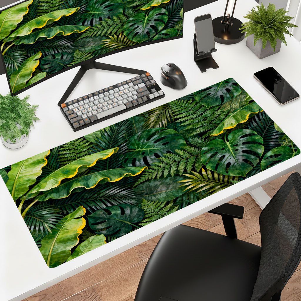 Brand Large Leaf Iron Mouse Pa - đánh giá và giá Laptop Accessories Brand
