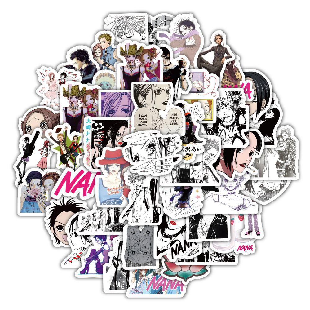 60PCS Anime NANA Stickers Cool - đánh giá và giá Laptop Accessories Cool