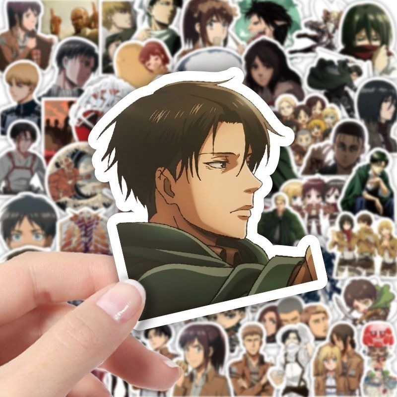 60Pcs Attack on Titan Anime St - đánh giá và giá Good Laptop Accessories