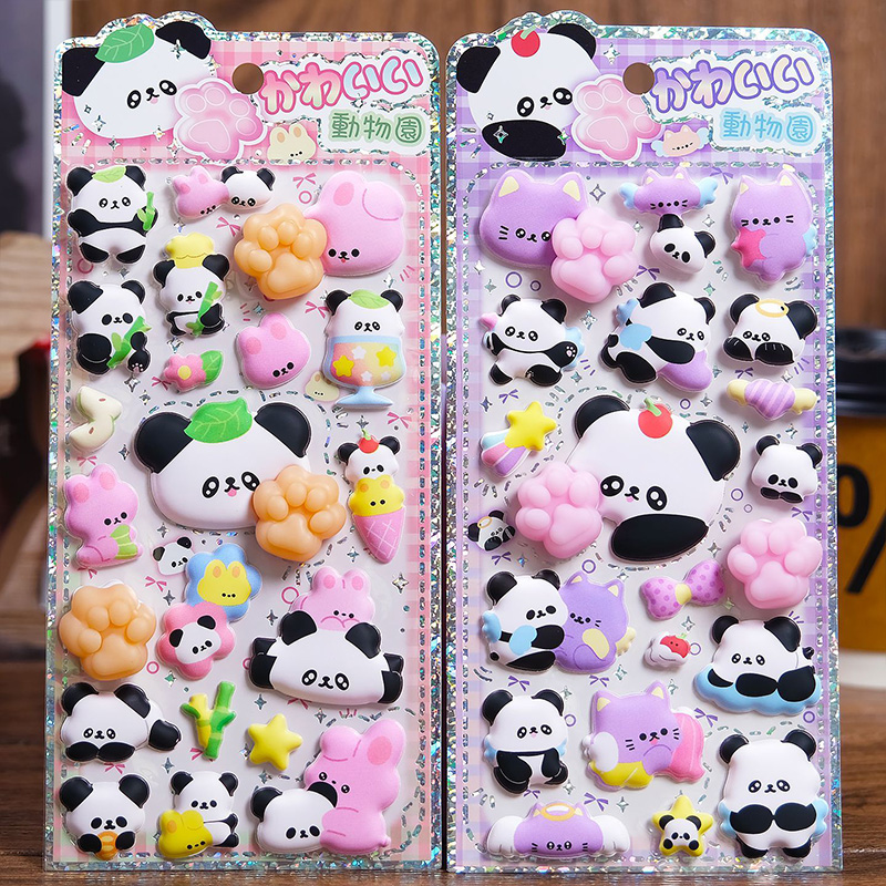 Cute Panda Chick 3D Puffy Peac - đánh giá và giá Good Laptop Accessories
