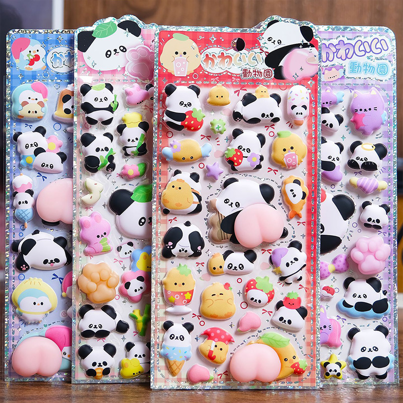Cute Panda Chick 3D Puffy Peac - đánh giá và giá Good Laptop Accessories