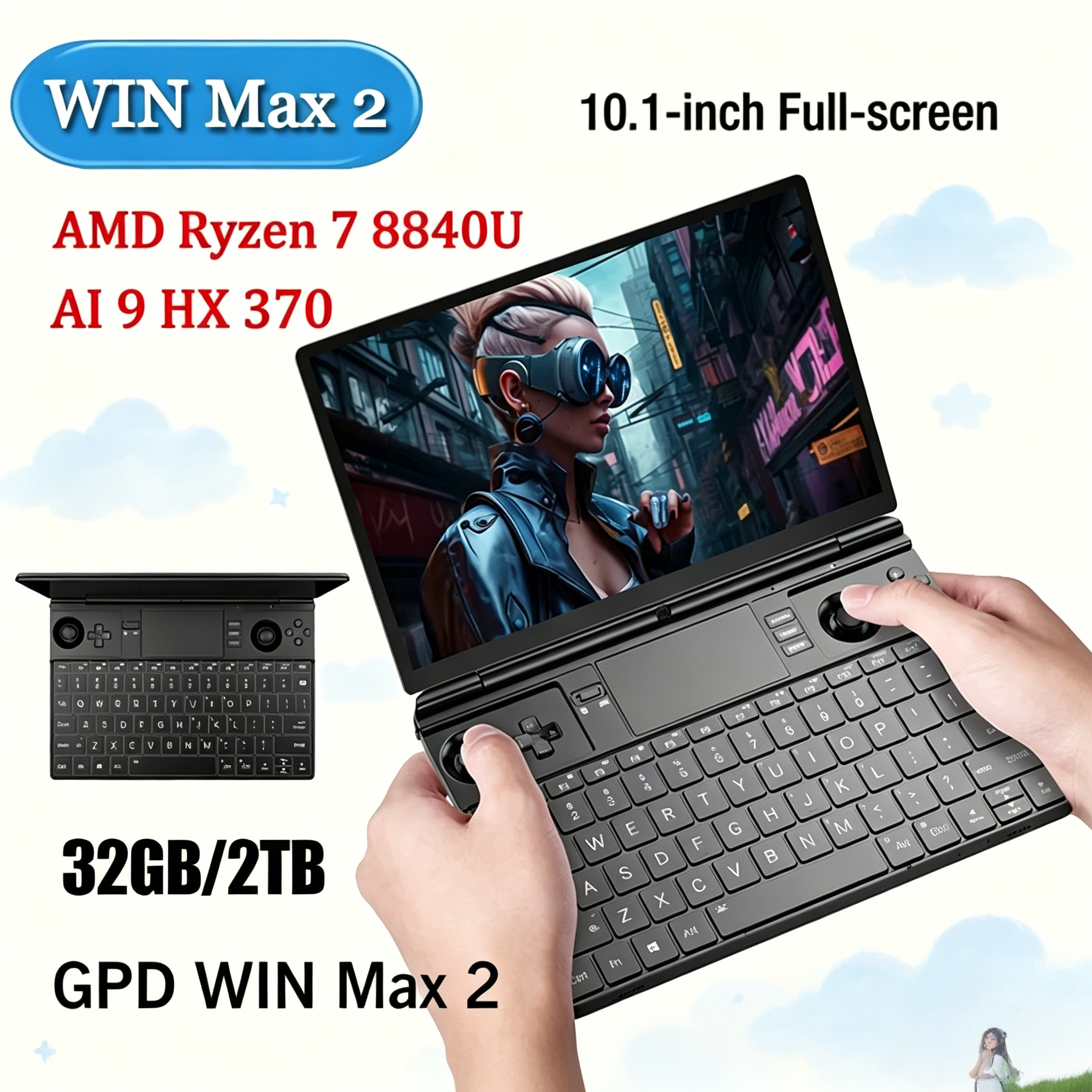 Fierce Ultra GPD 2025 WIN Max  - đánh giá và giá Laptop Accessories Ram