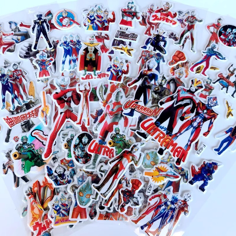10pcs Cartoon Ultraman 3D Bubb - đánh giá và giá Good Laptop Accessories