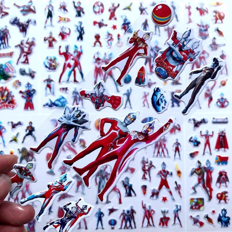 10pcs Cartoon Ultraman 3D Bubb - đánh giá và giá Good Laptop Accessories