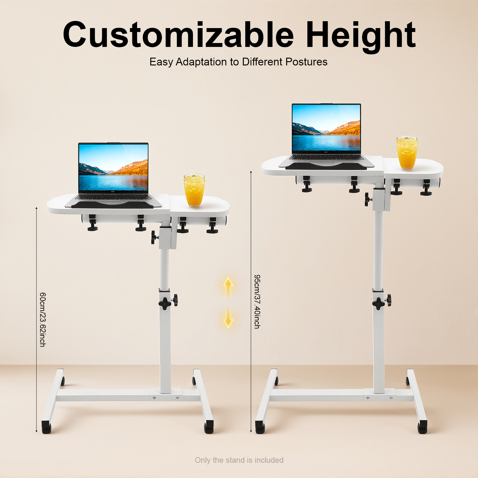 Adjustable Rolling Laptop Desk - đánh giá và giá Laptop Accessories Officeworks