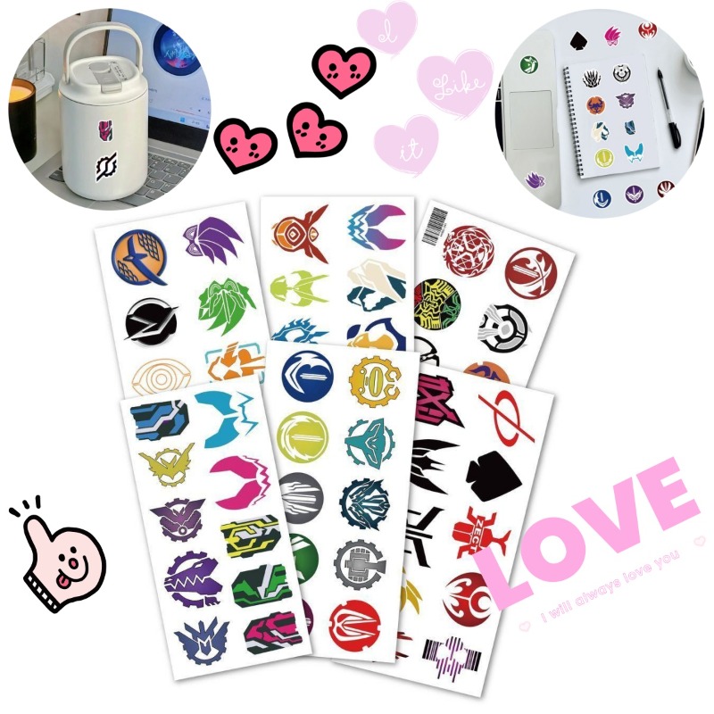 60 Sheets Kamen Rider Logo Sti - đánh giá và giá Good Laptop Accessories