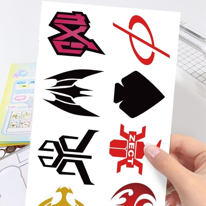 60 Sheets Kamen Rider Logo Sti - đánh giá và giá Good Laptop Accessories
