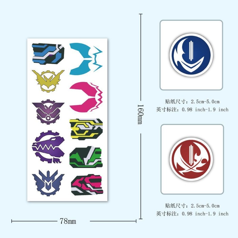 60 Sheets Kamen Rider Logo Sti - đánh giá và giá Good Laptop Accessories